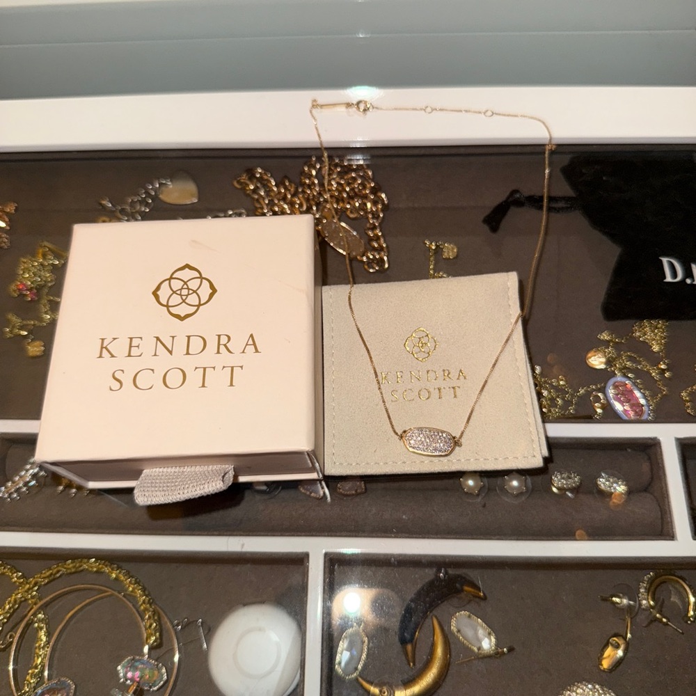 Kendra Scott Gold Necklace